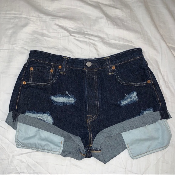 Original Levi Jean shorts NWOT - Picture 3 of 7